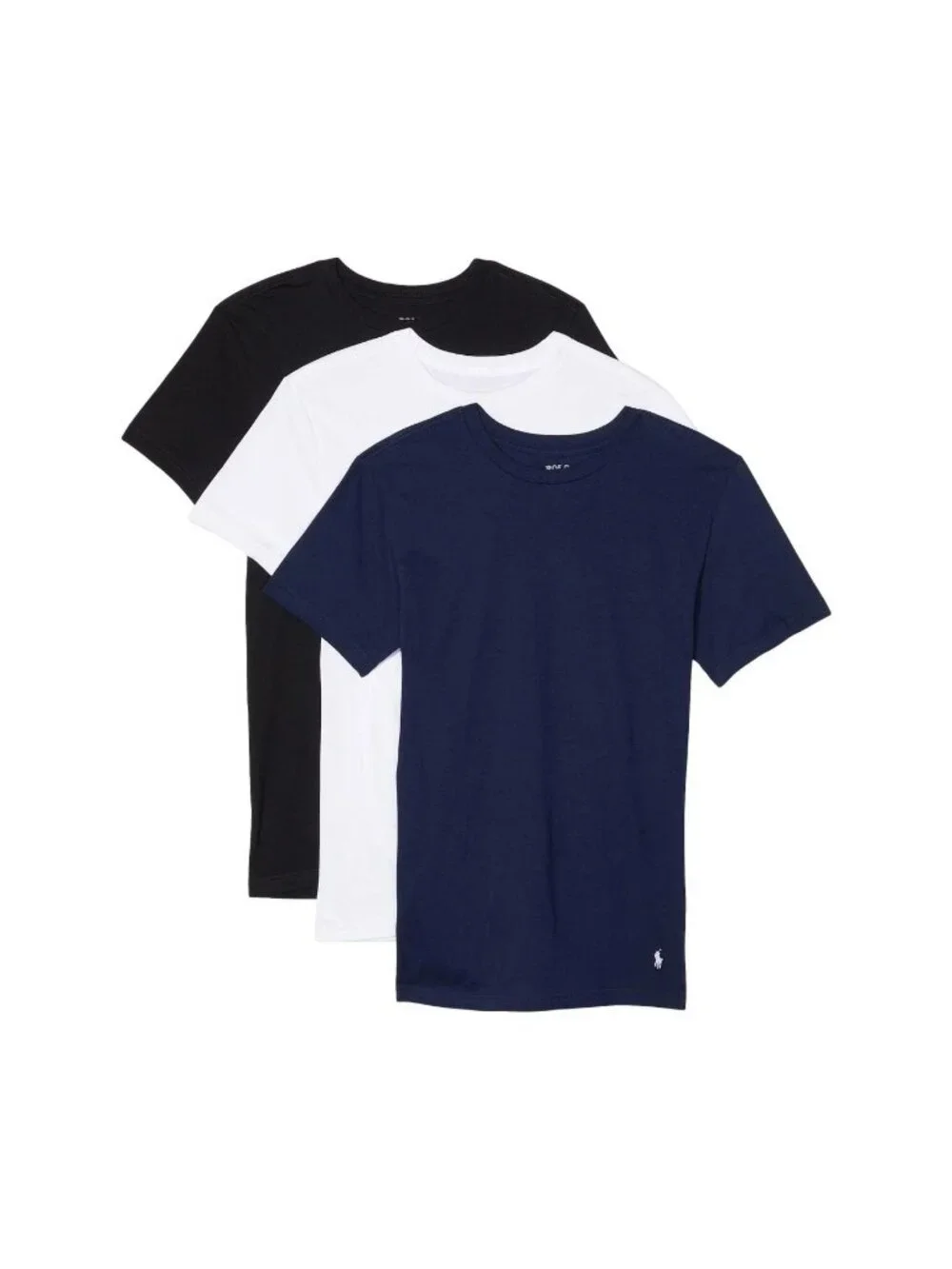 Polo Ralph Lauren Crew Shirts Undershirts 3 Pack Slim Fit W/ Wicking Men's XL